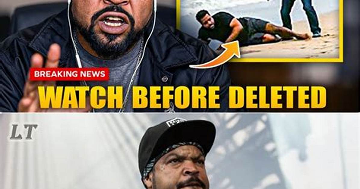 Ice Cube Speaks out Breaking Down His Latest Remarks on Last Friday And