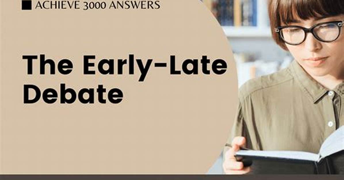 Inside Achieve3000 S the Early Late Debate Why School Start Times Are Sparking