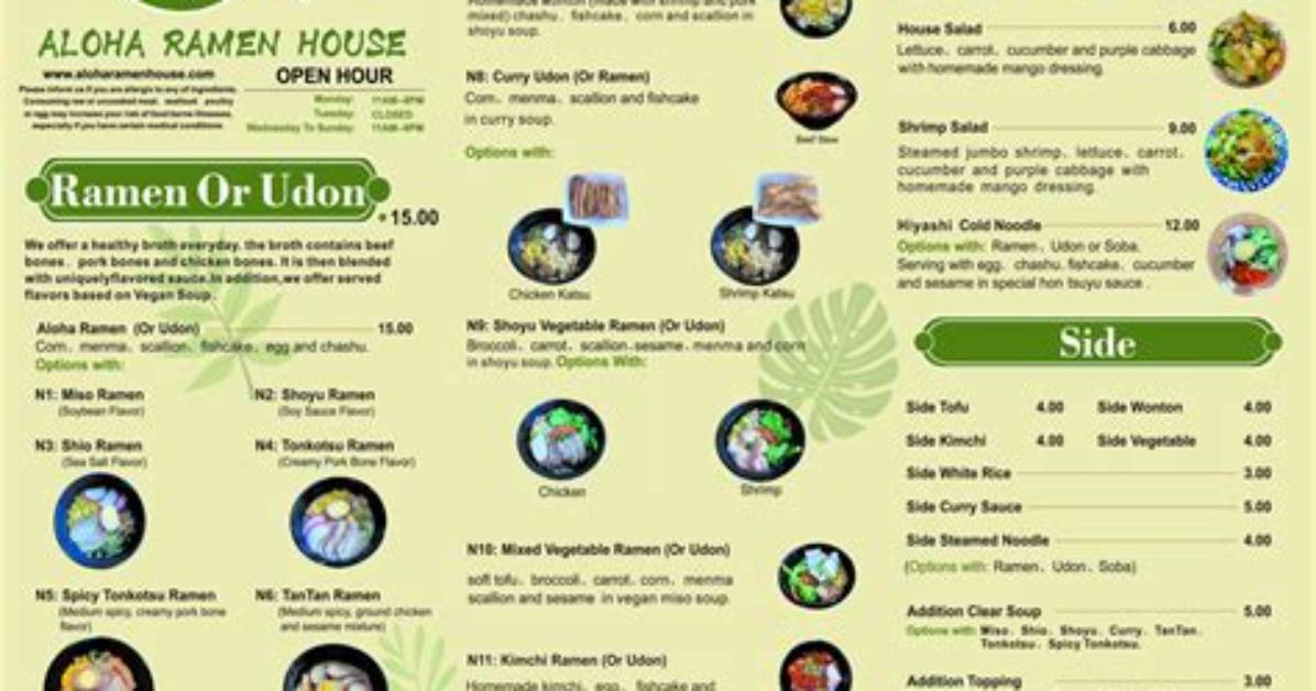 Inside Aloha Ramen House First Look at Signature Bowls Broths And