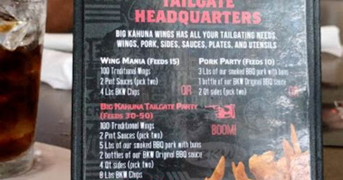 Inside Big Kahuna Wings Farragut What Is Really Behind the New