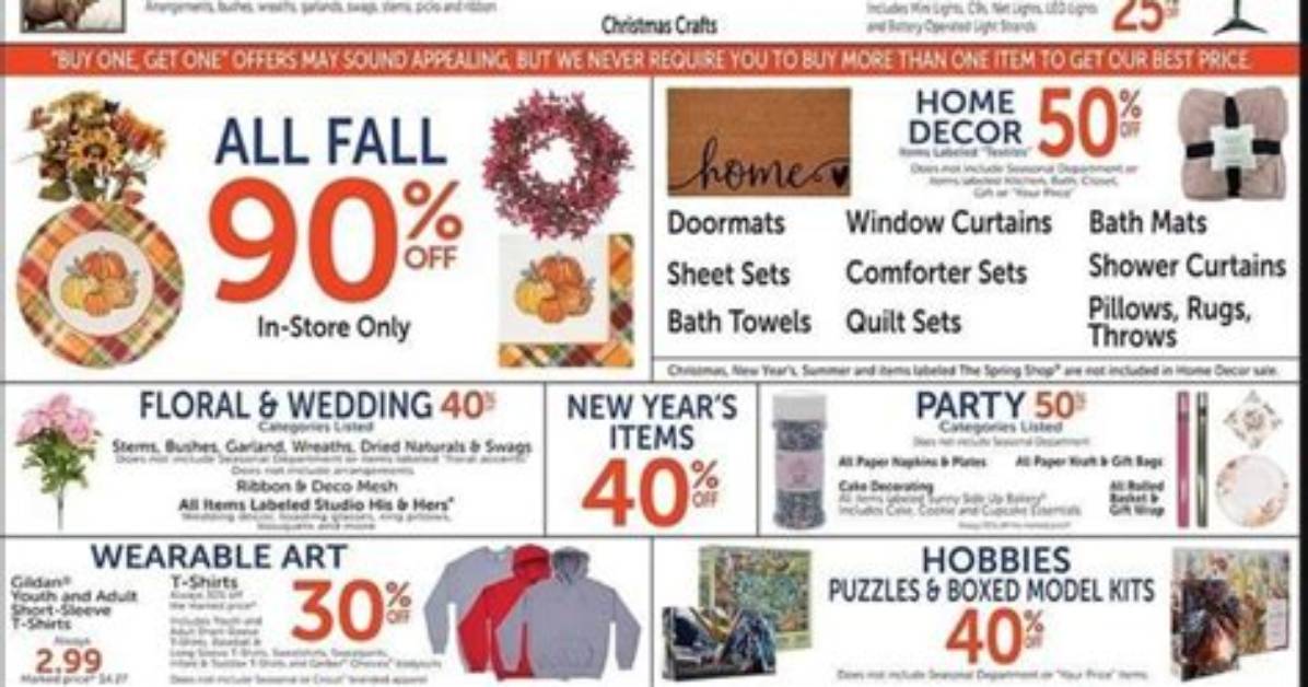 Inside Hobby Lobby on Black Friday What in Store Clearance Aisles Actually