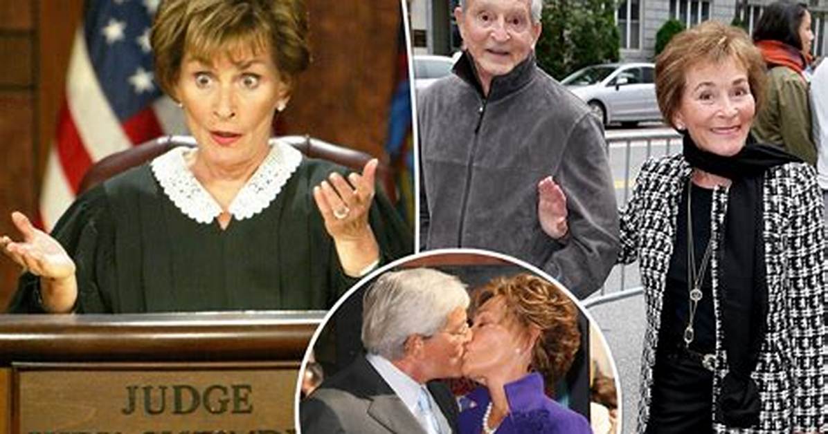 Inside Judge Judy S Rare Comments on Her 49 Year Marriage To