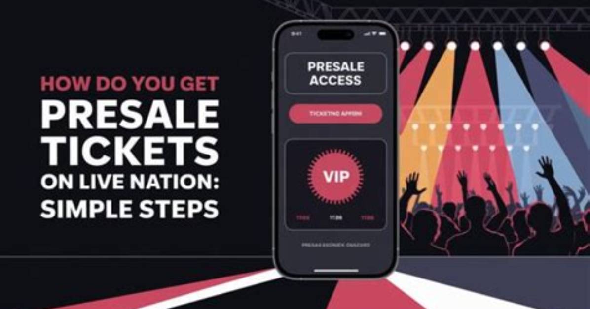 Inside Live Nation S Presale System What Access Codes Actually Unlock At