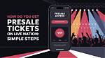 Inside Live Nation's Presale System: What Access Codes Actually Unlock at Checkout