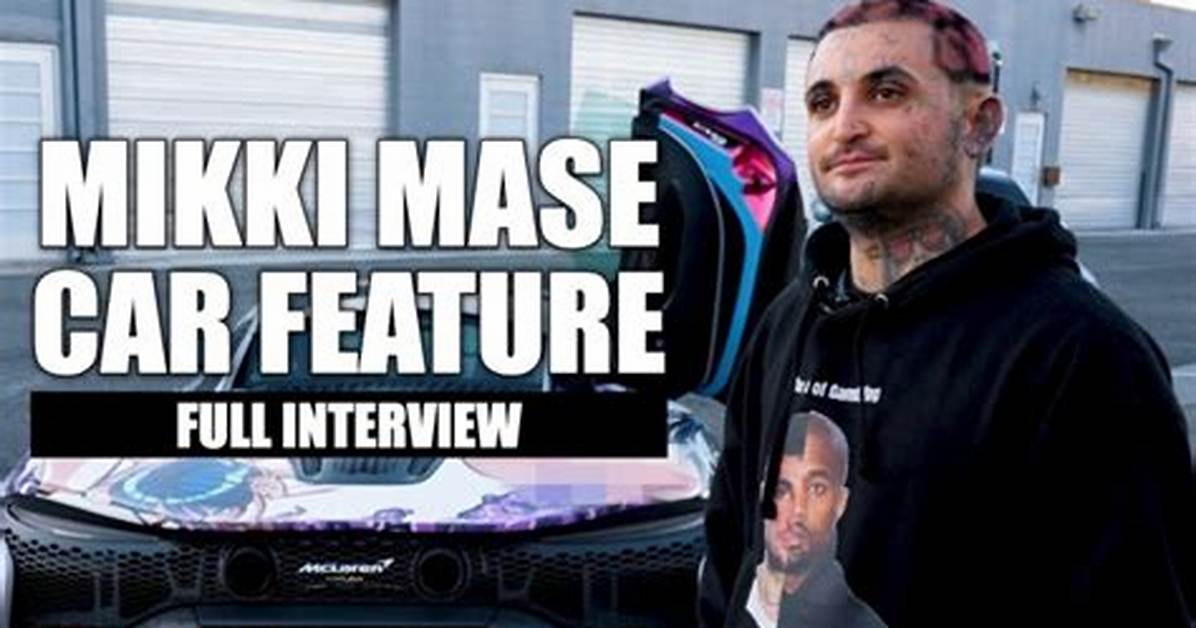 Inside Mikki Mase S Exotic Garage the Real Vehicles Behind the High