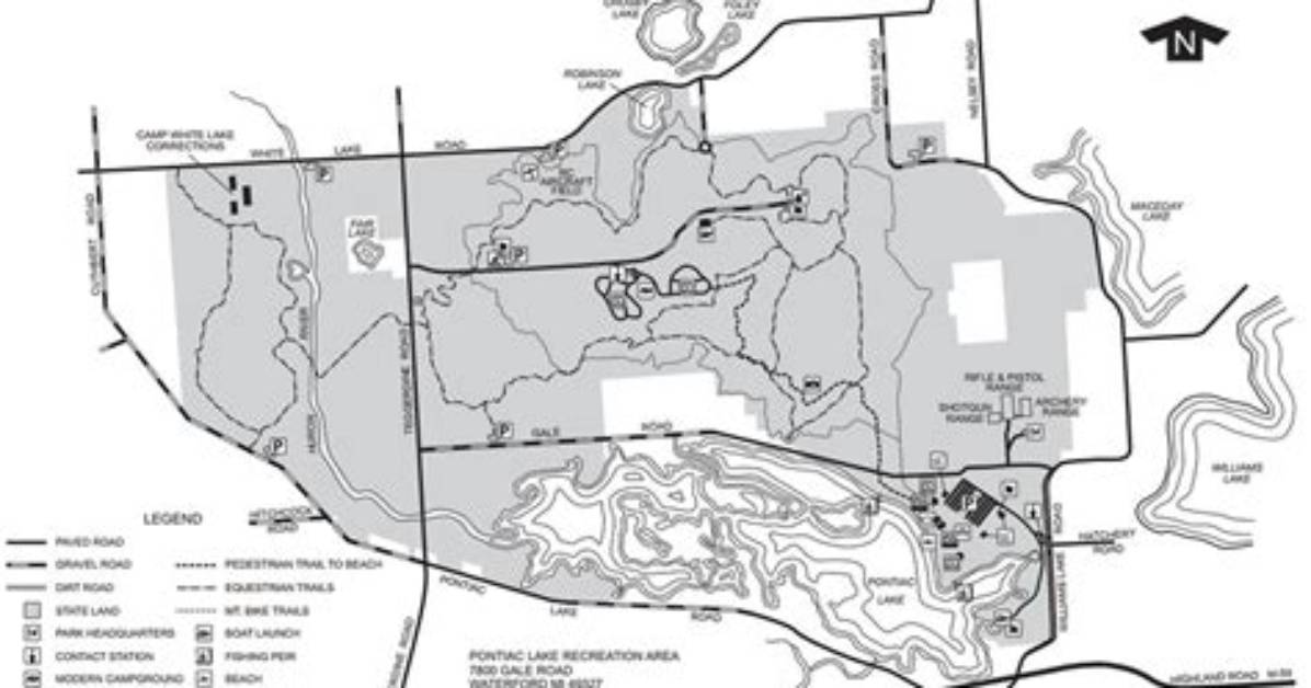 Inside Pontiac Lake State Recreation Area Scenic Views Hidden Trails and Raw