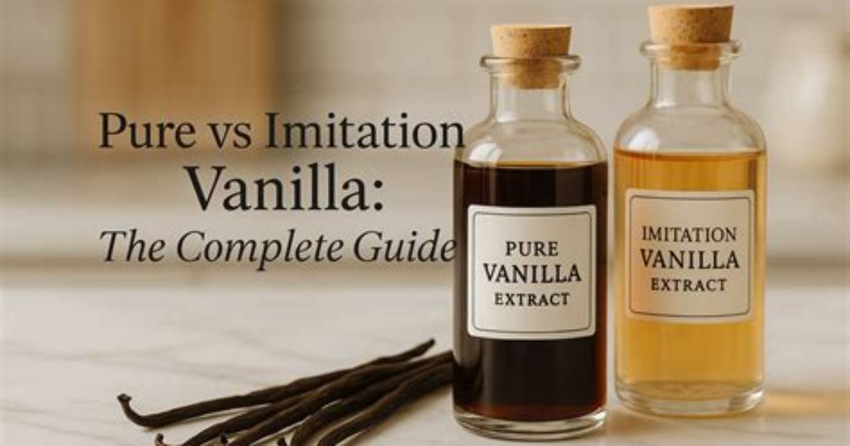 Inside the Bottle Pure vs Imitation Almond Extract