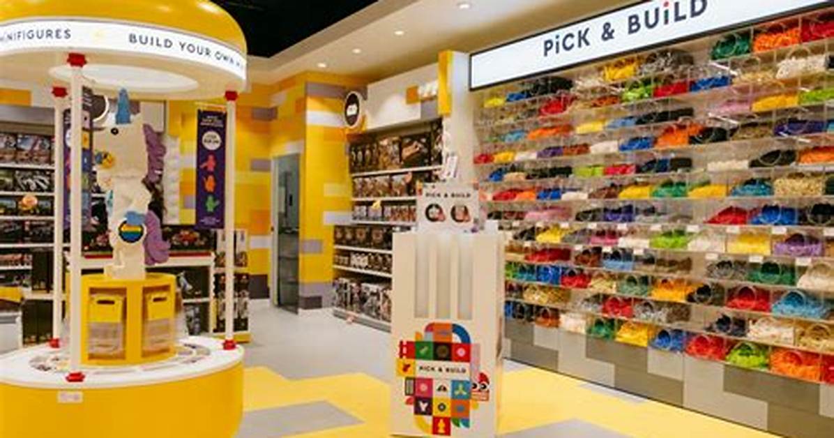 Inside the Virginia Beach Lego Store Photos Displays And