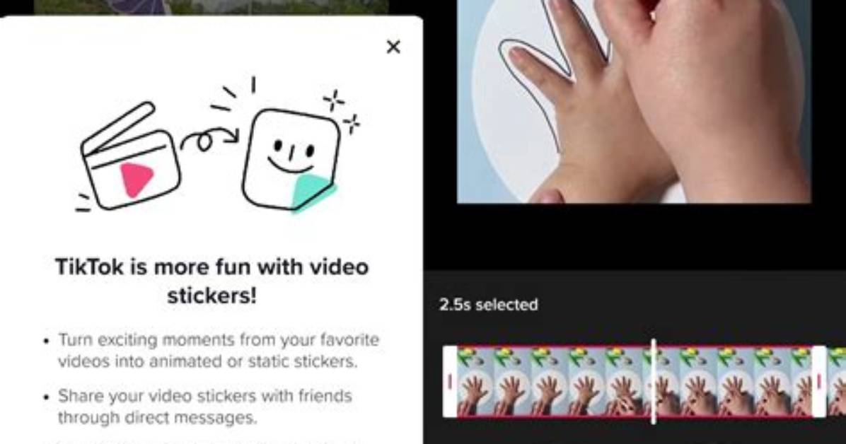 Inside Tiktok S Video Stickers How Animated Dm Reactions Actually Look And
