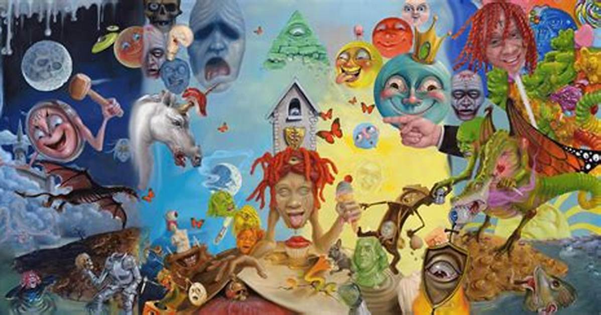 Inside Trippie Redd S Occult Imagery Symbolism Fashion and The