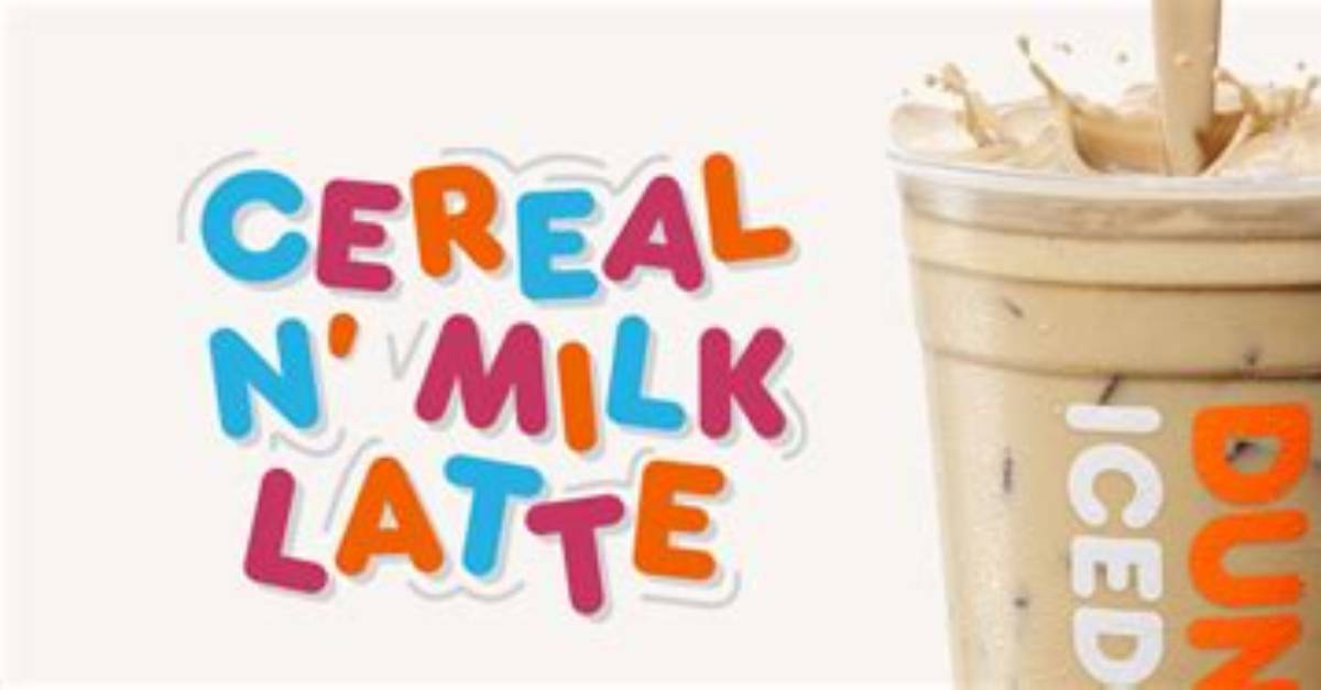 Is Dunkin Cereal Milk Worth the Hype the Truth Behind The