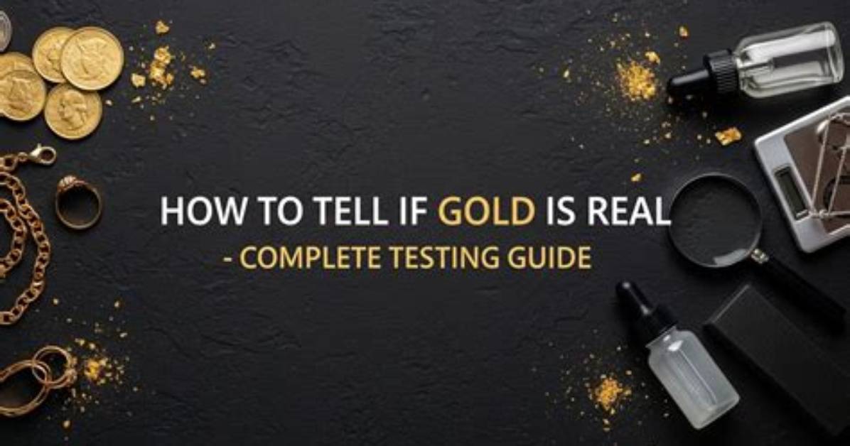 Is It Real Gold the Complete at Home Identification And
