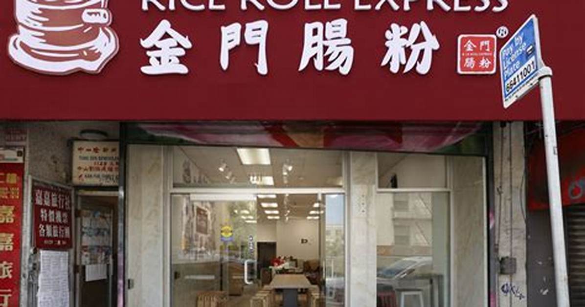 Is Sf S Cash Only Rice Roll Express Really Worth the Massive Hype And
