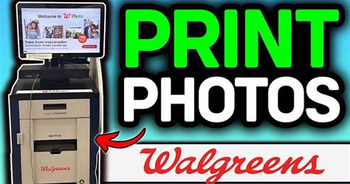Is Walgreens the Cheapest Place to Print Photos Pricing And