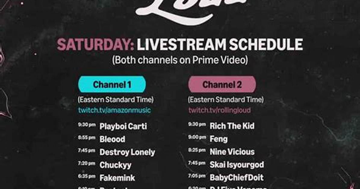 Jaydes Rolling Loud Update Chronological Timeline of The