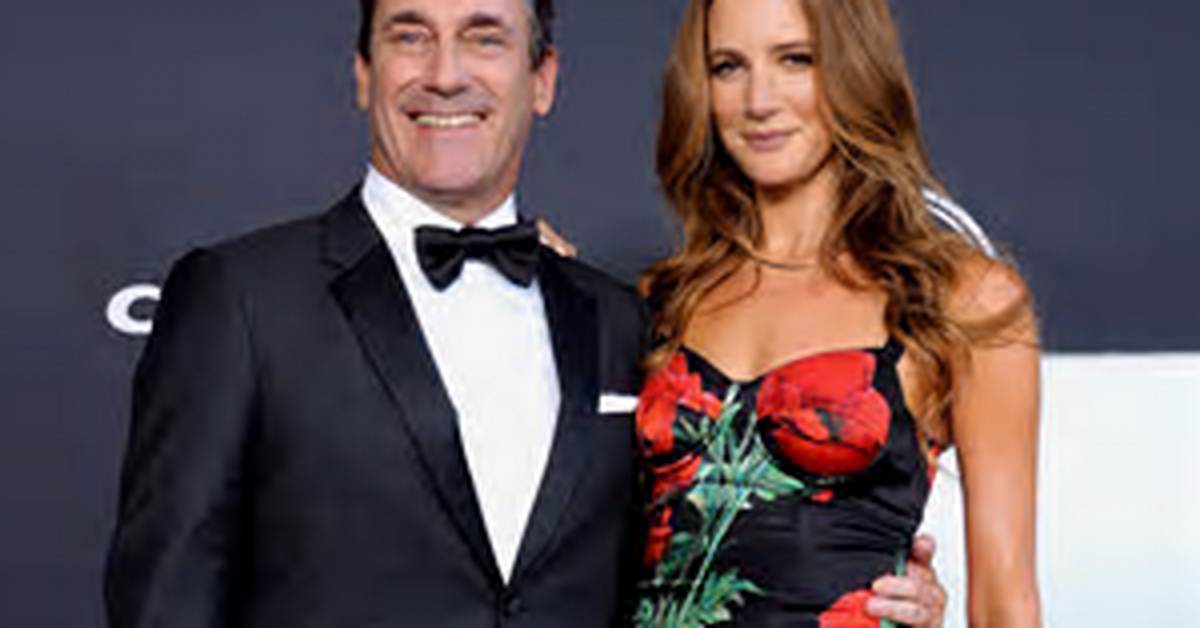 Jon Hamm and Anna Osceola at the Emmys a Complete Timeline of Their