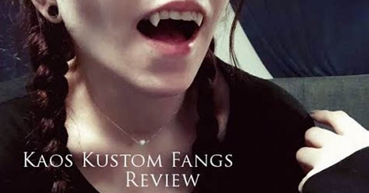 Kaos Kustom Fangs Real Fit Review Visual Proof of Dental Grade