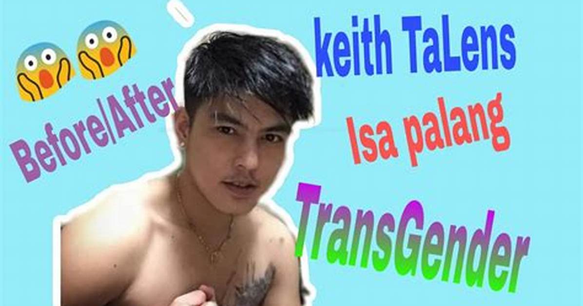 Keith Talens Gender Explained