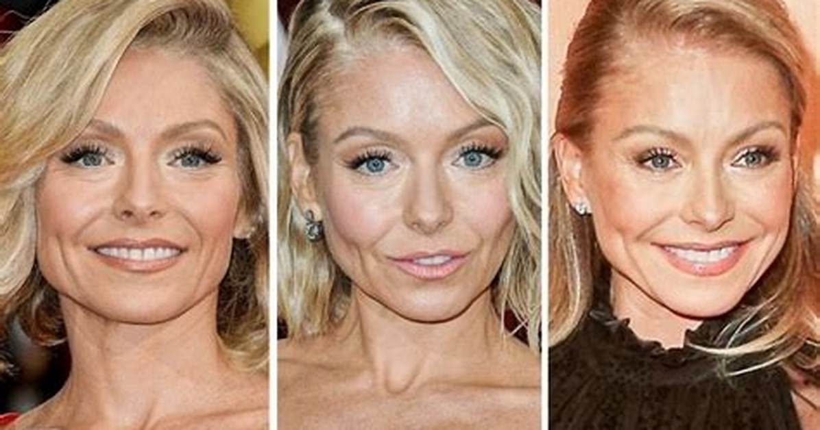 Kelly Ripa Before and After The