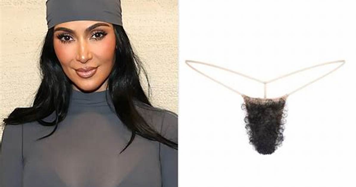Kim Kardashian S Bush Thong Unleashed the Viral Skims Product Shocking The