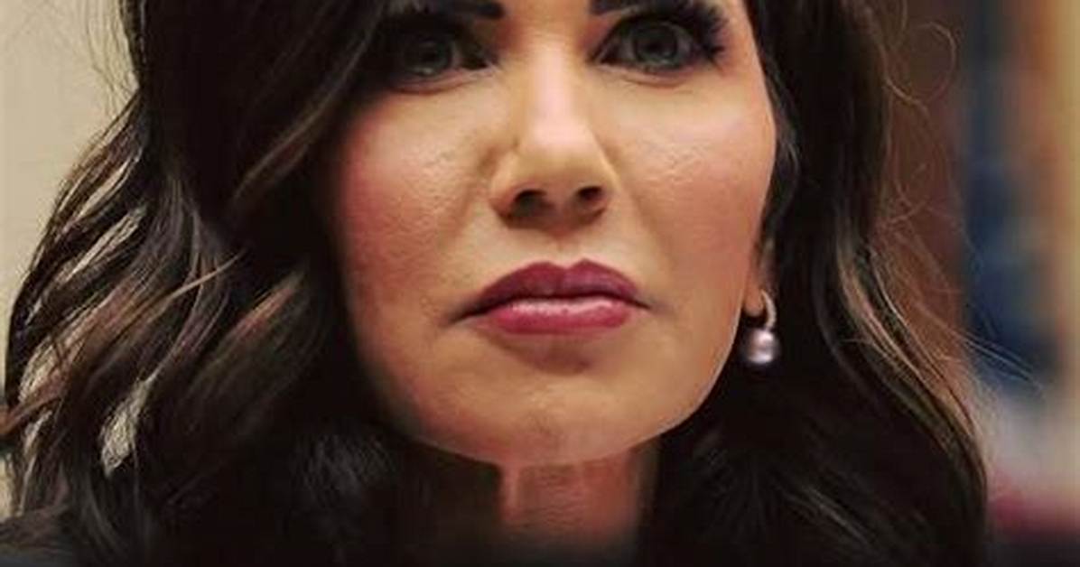 Kristi Noem Responds to Husband Photo Controversy Full Timeline Of