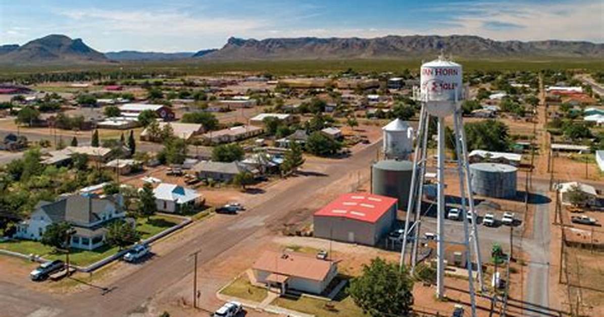 Life in Van Horn Texas Reality Check on the Remote