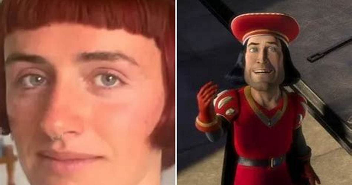 Lord Farquaad Bob Hairstyle Meme Celebrity Side by Sides That Broke The