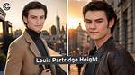 Louis Partridge Height Comparison: Photos Next to Co-Stars and Olivia Rodrigo