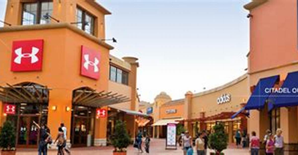 Mapping La S Factory Outlets Inside Citadel Orange and Desert