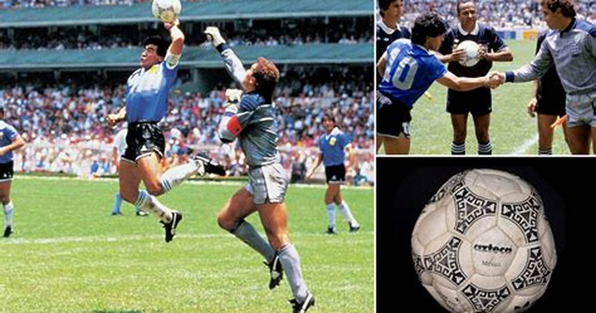 Maradona S Hand of God Ball Heads to Auction Can It Truly Command 10