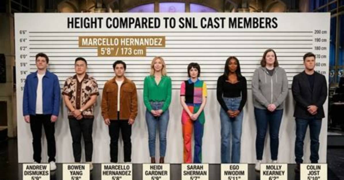 Marcello Hernandez Height Comparison Side by Side Photos with Famous Co
