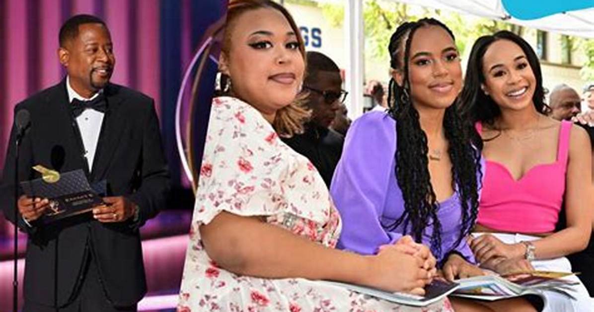 Martin Lawrence S Family Revealed Meet His Ex Wives Daughters and In