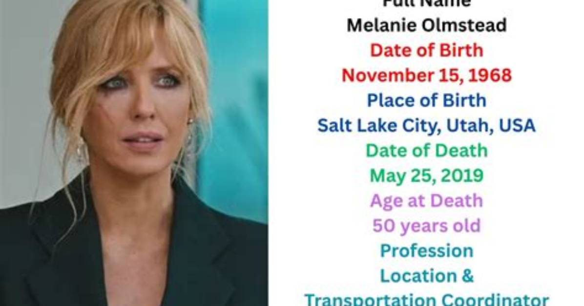 Melanie Olmstead Fact Check Debunking the Rumors Behind The