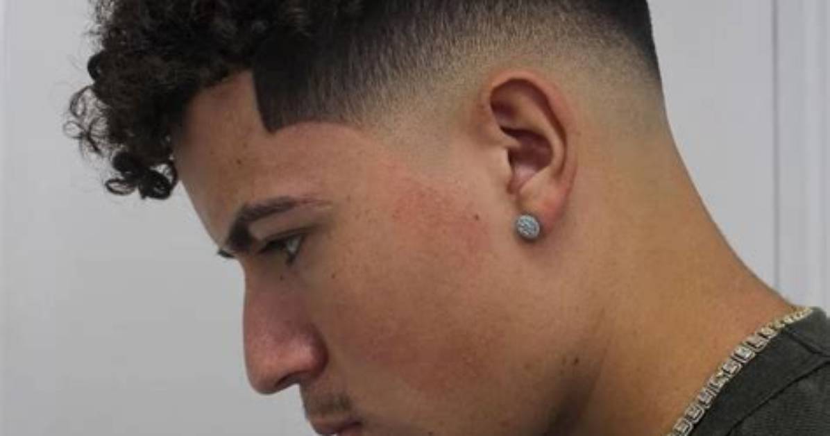 Mid Taper Fade Curly Hair Before and After the Ultimate Visual
