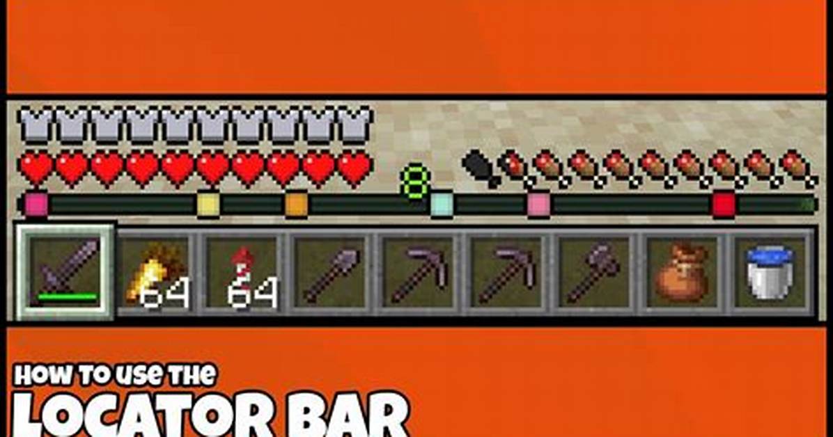 Minecraft Locator Bar Rollout from Bedrock Preview 1 21 80 20 To