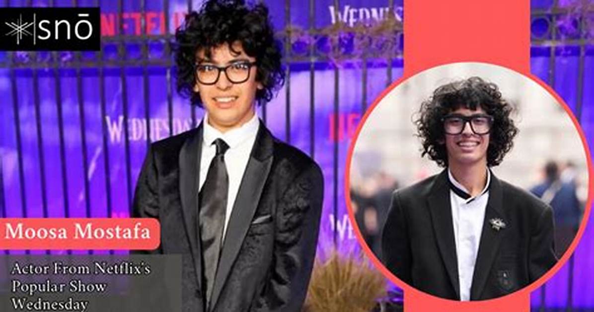 Moosa Mostafa Height Comparison Visual Proof Next to Jenna Ortega And