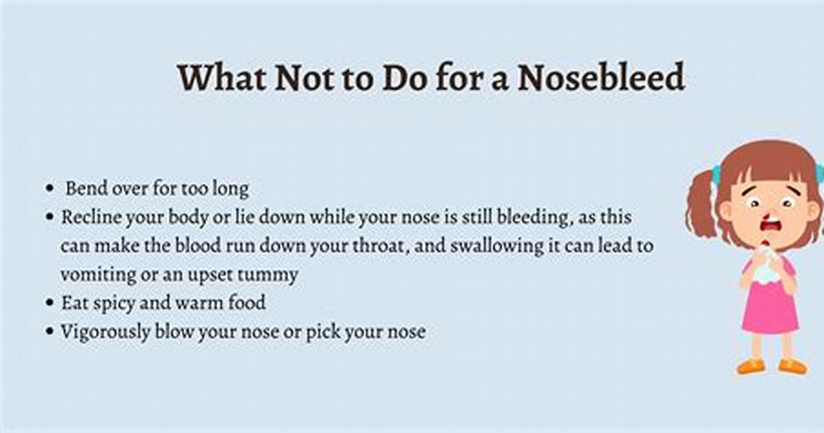Never Had a Nosebleed in Your Life Everything You Need To