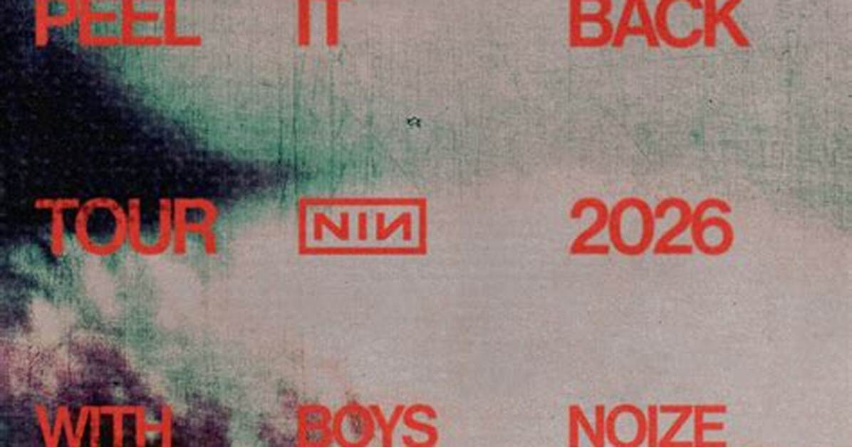 Nine Inch Nails 2026 Tour Dates Live Footage Inside the Peel It
