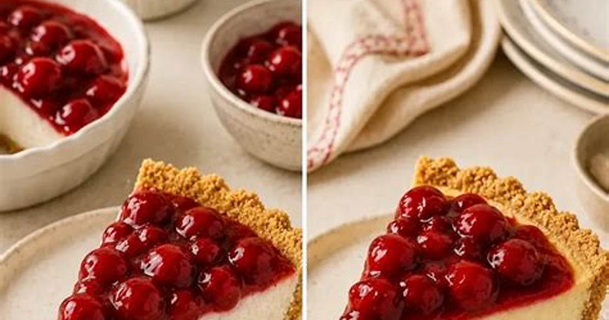 No Bake vs Baked Cherry