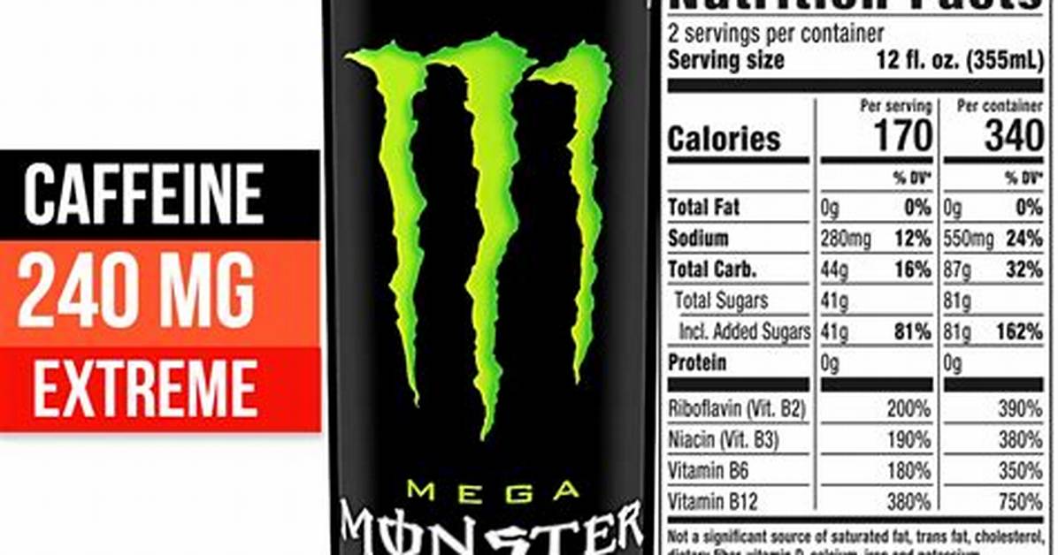 Nutrition Label Check How Much Caffeine Is in an Alani Compared To