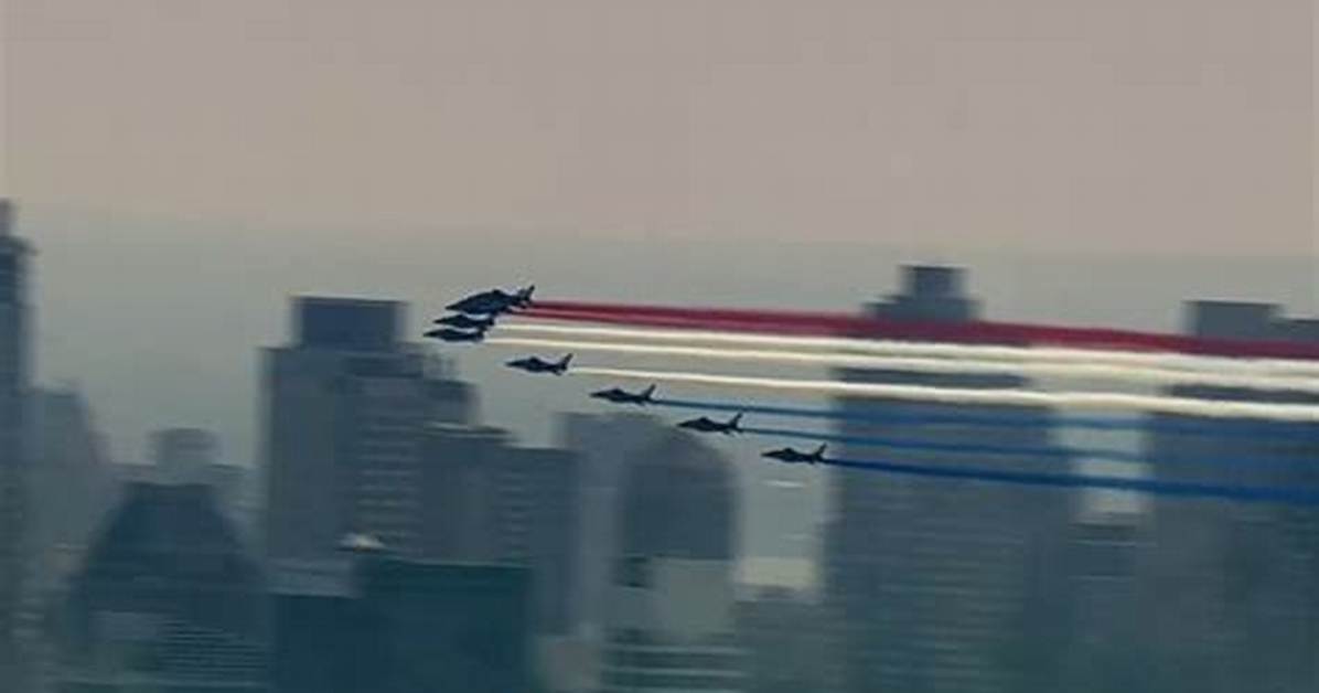 Nyc Military Flyover Timeline When and Where F a 18 Jets Are