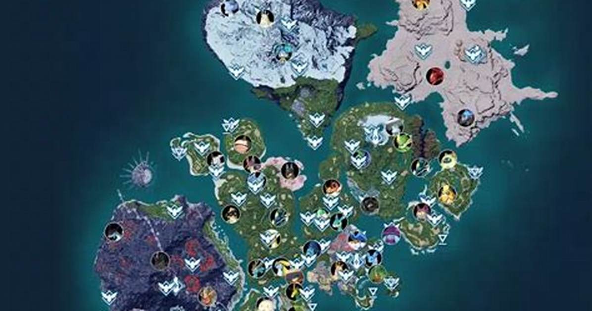 Palworld 1 0 Map Update Timeline All New Biomes Bosses And