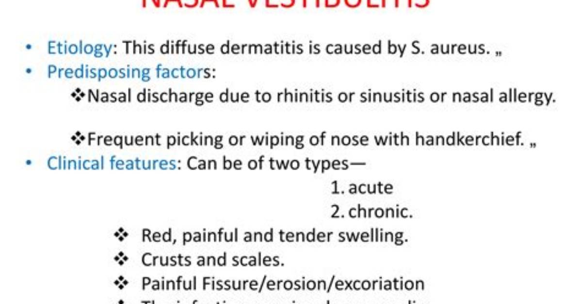 Pediatric Swelling and Persistent Nasal Crusts Clinical Indicators And