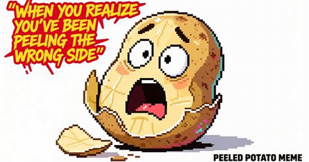 Potato Chicken Meme Exposed Real Photo Clever Photoshop or Ai