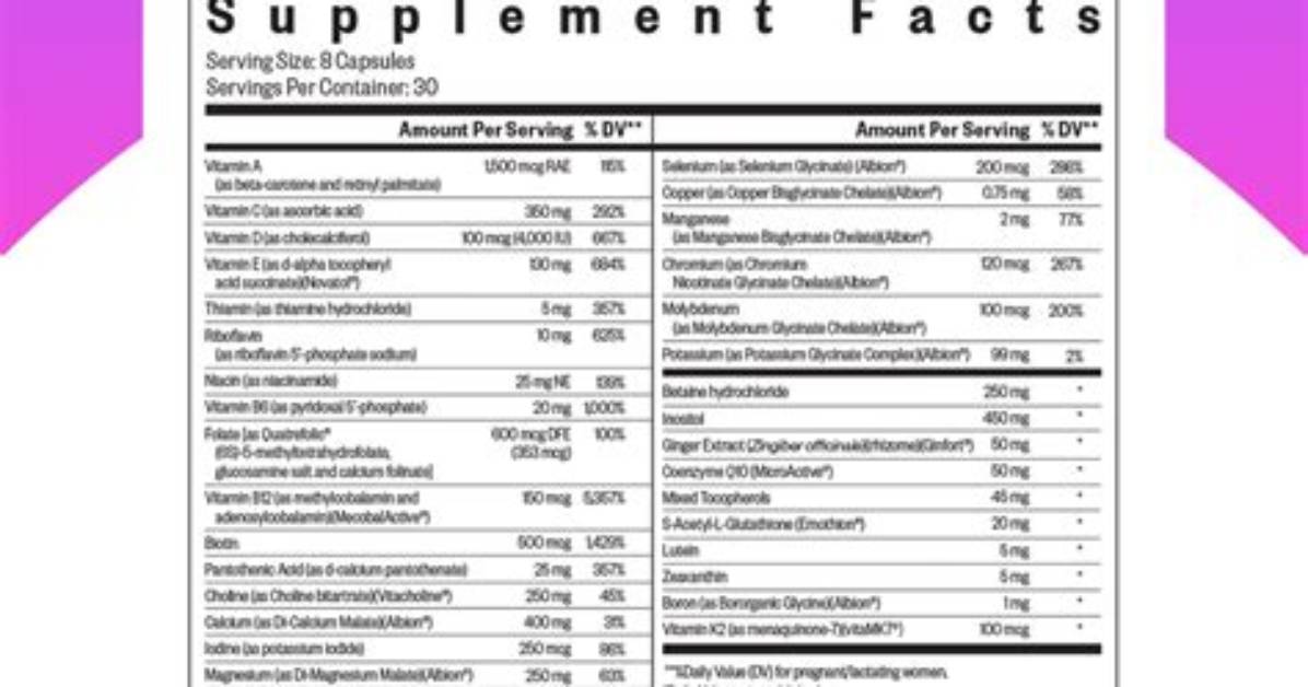 Prenatal Supplement Warnings Grow As