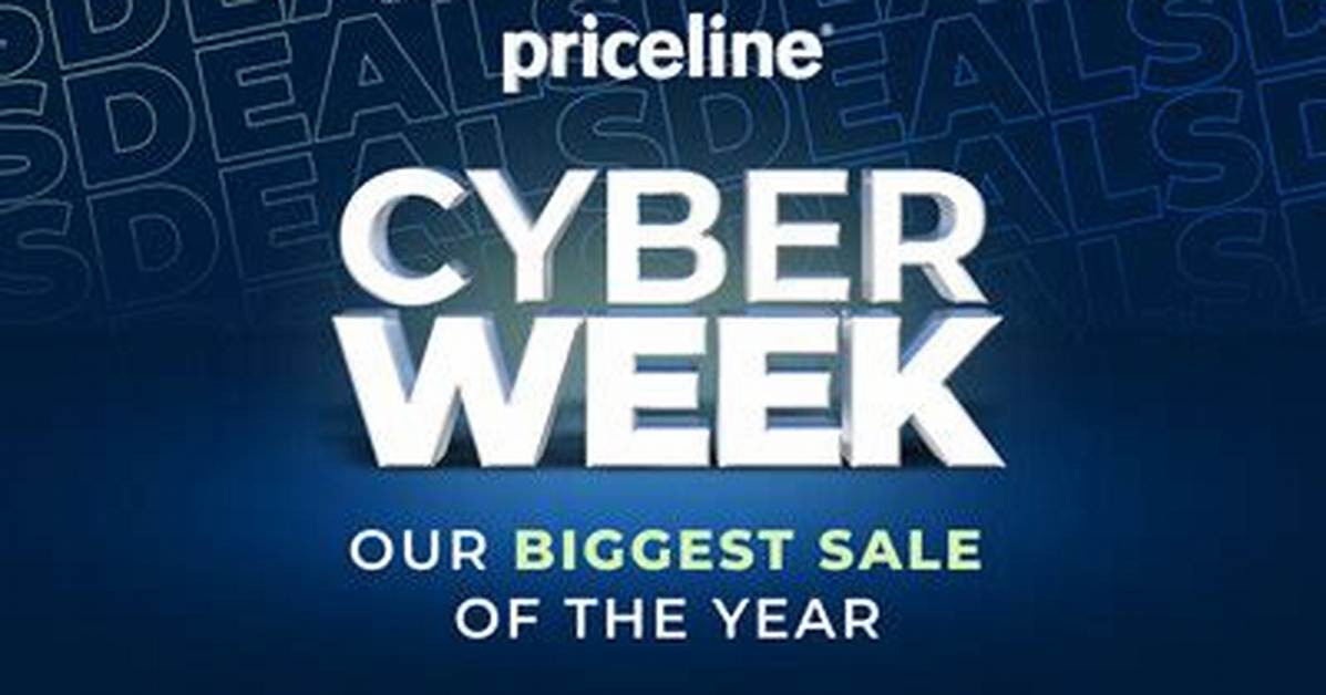 Priceline Cyber Week Sale Live Complete