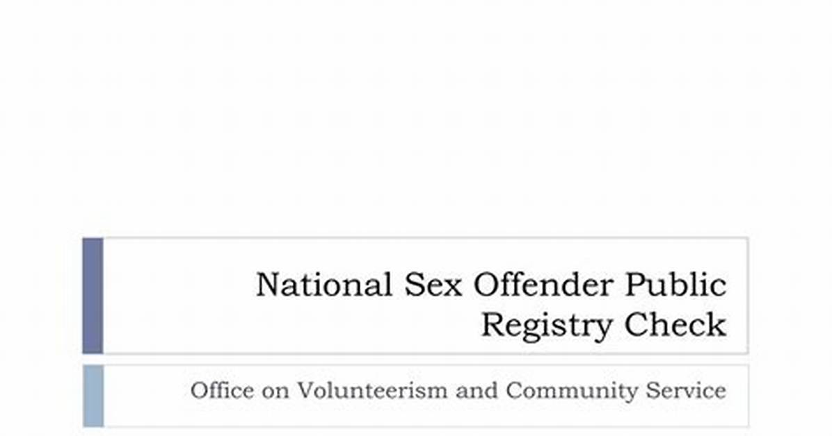 Public Registry Check Schuyler Brown And