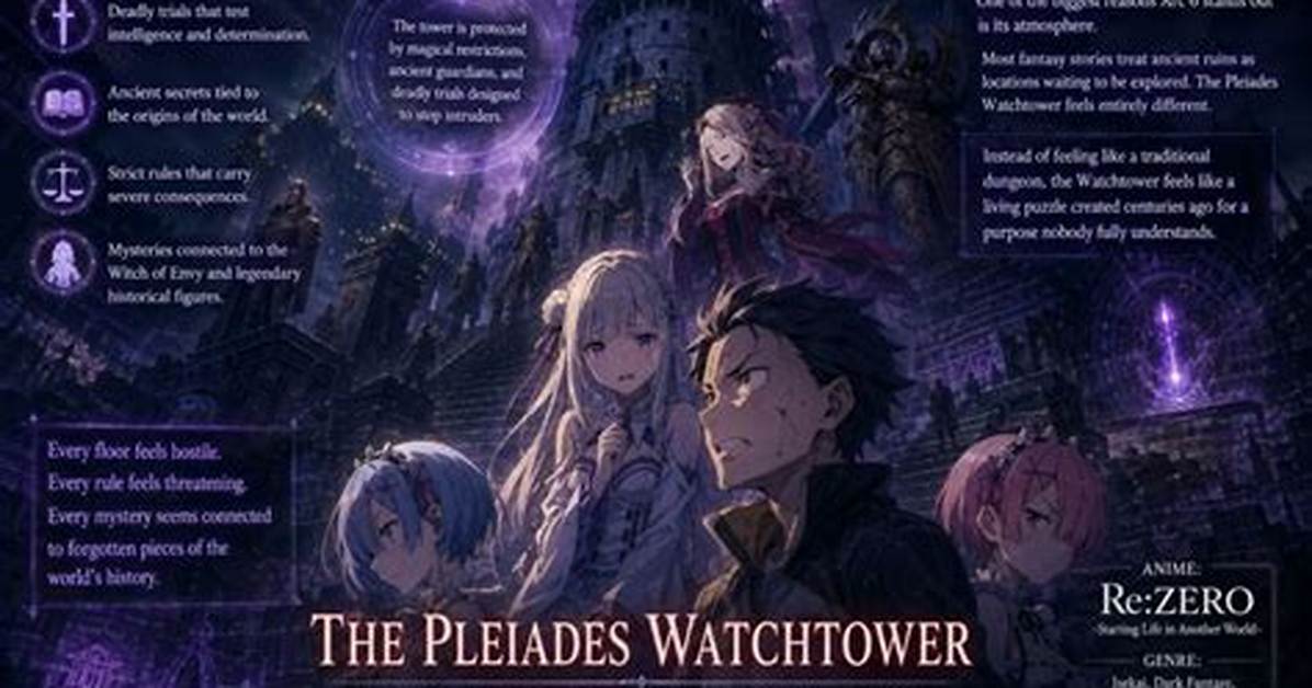 Re Zero Watchtower Arc Complete Breakdown of How Long Subaru S