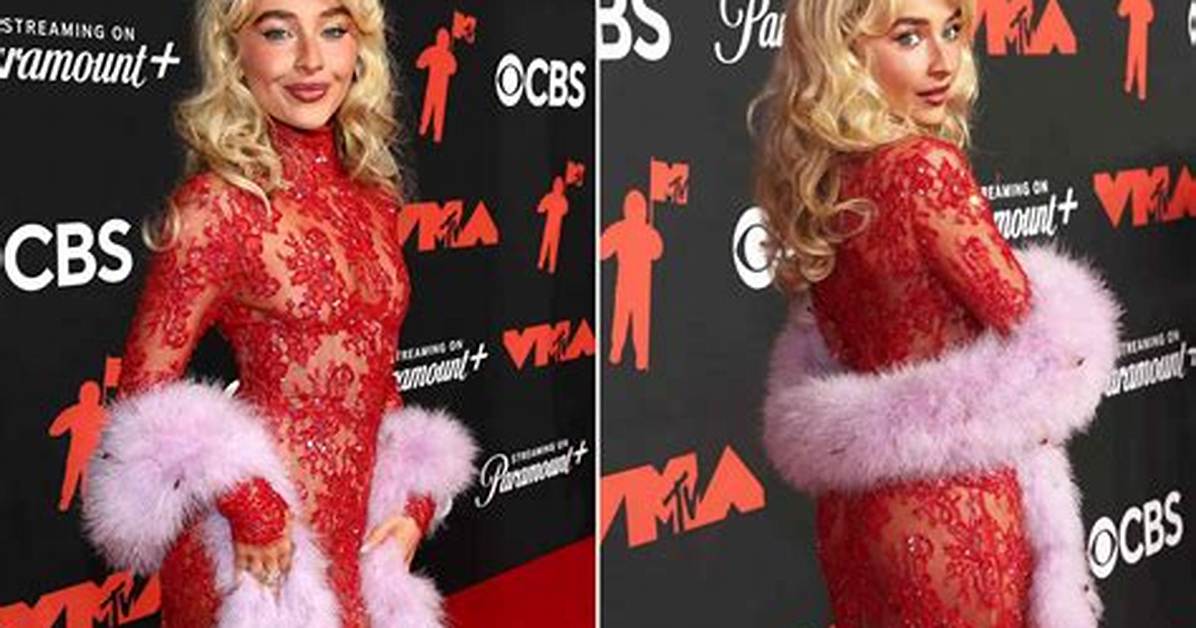 Sabrina Carpenter S Vmas Costume Transformation the Madonna Tribute