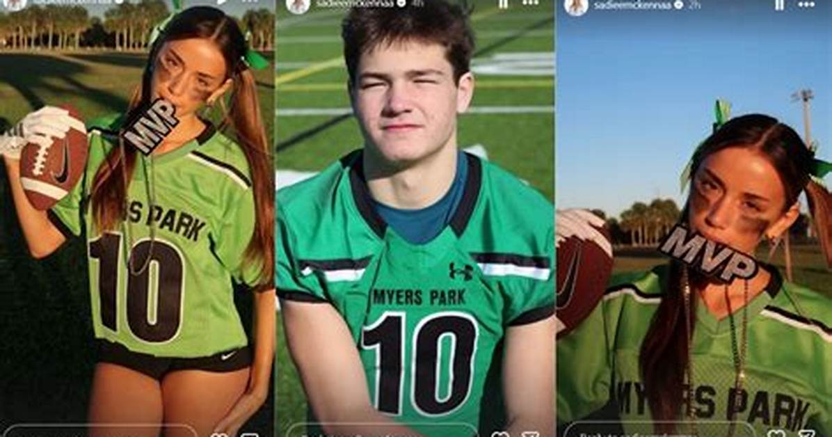 Sadie Mckenna and Drake Maye Viral Crossover Everything You Need To